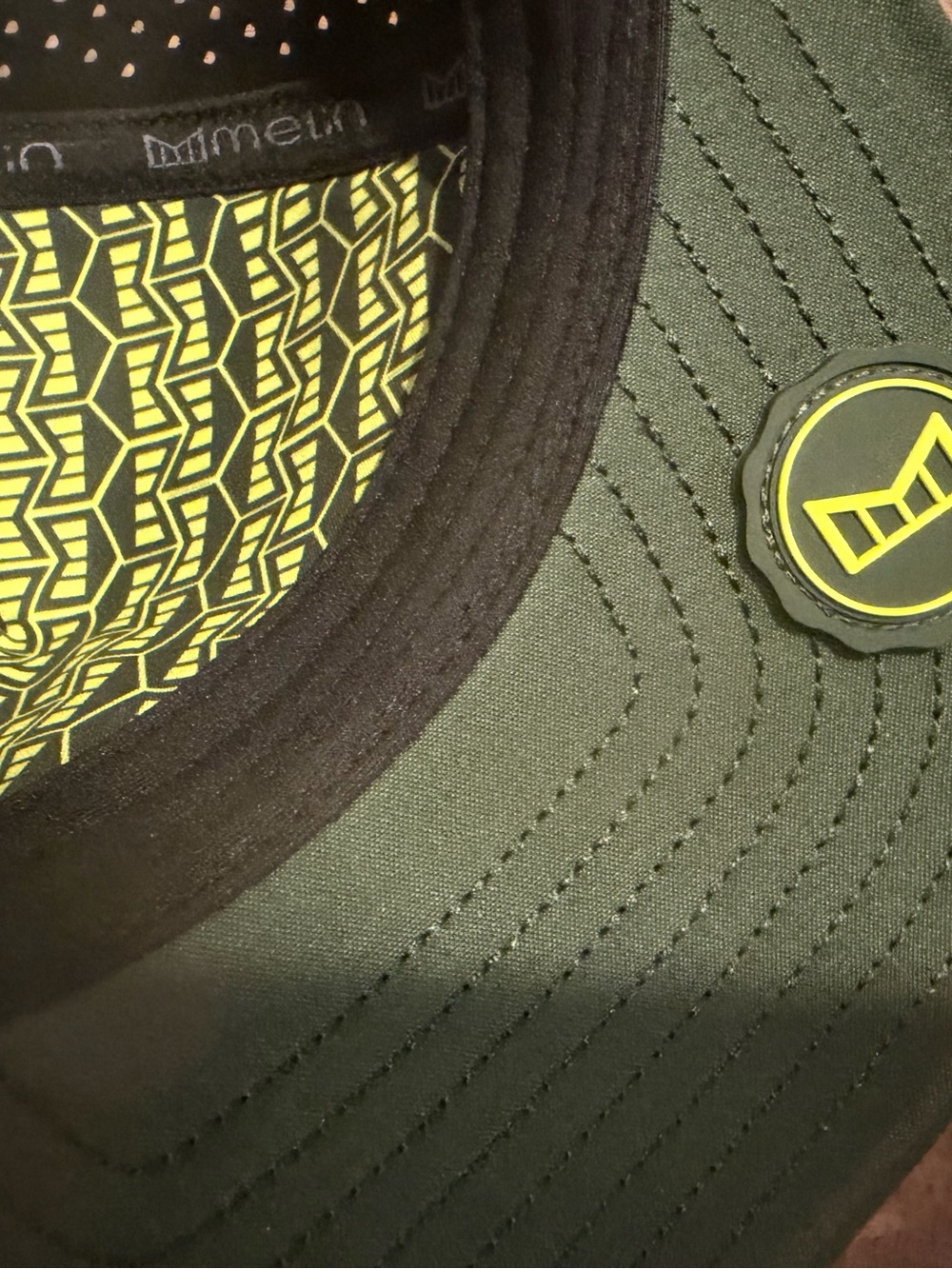 Melin hat melin hydro odyssey hat small green yellow brand new - Picture 8 of 10